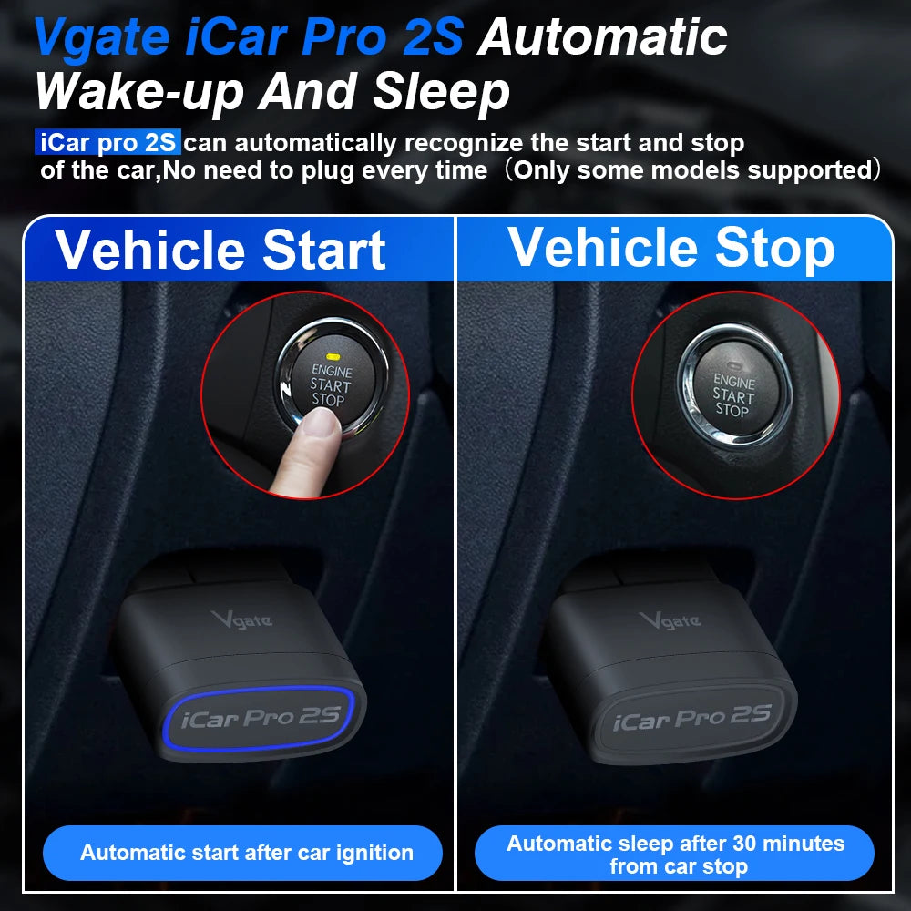 Vgate iCar Pro 2S ELM327 Bluetooth OBD2 Adapter – SwissGlanzGarage Ansicht 4