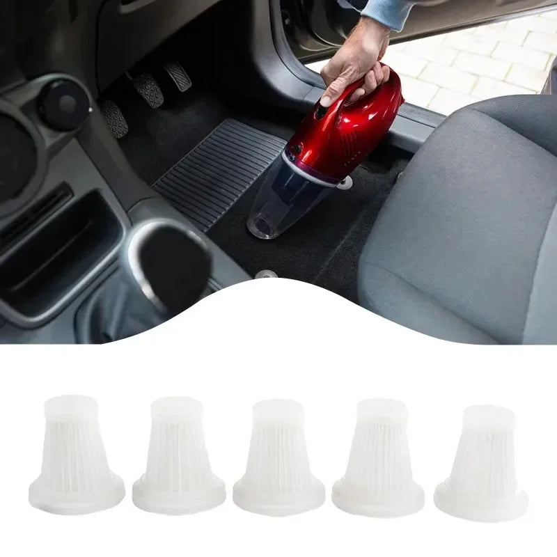 Waschbarer Auto-Staubsauger Filter Set 5 Stück – SwissGlanzGarage Ansicht 3