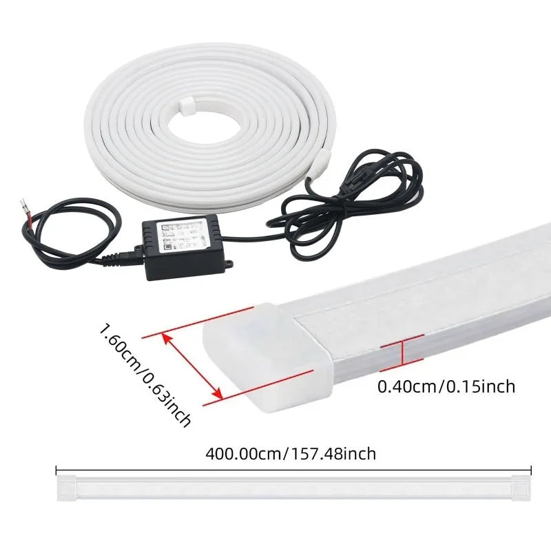 4M Auto-Kofferraum LED-Ambientebeleuchtung Flexibler