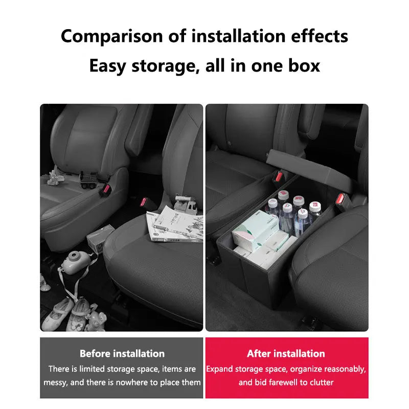 2nd Reihe Auto Sitz Organizer Für Hyundai Palisade 2023-2025 Konsole