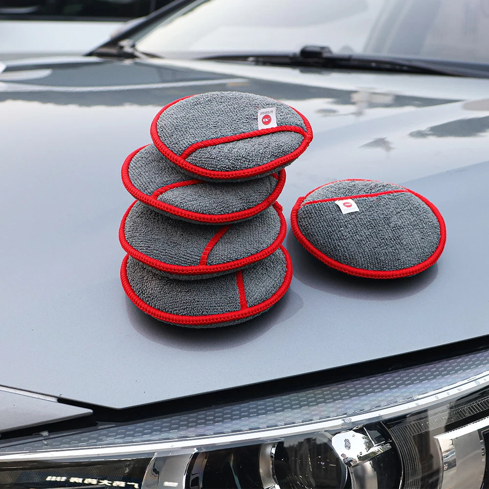 Mikrofaser-Applikator-Pad 5 Zoll – SwissGlanzGarage Ansicht 4