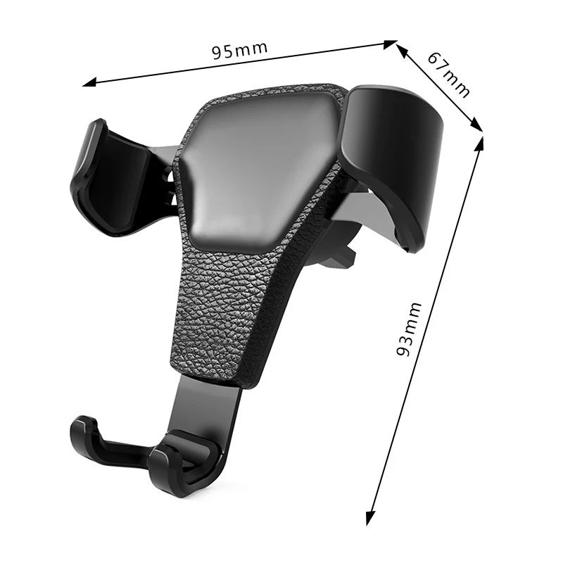 Schwerkraft Auto Telefon Halter Air Vent Clip Halterung Mobile Handy Ständer GPS Smartphone Unterstützung Auto Air Ou...