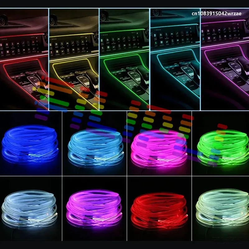 Für BMW 2019-2025 Auto-Innenraum RGB LED Atmosphärenlichtstreifen
