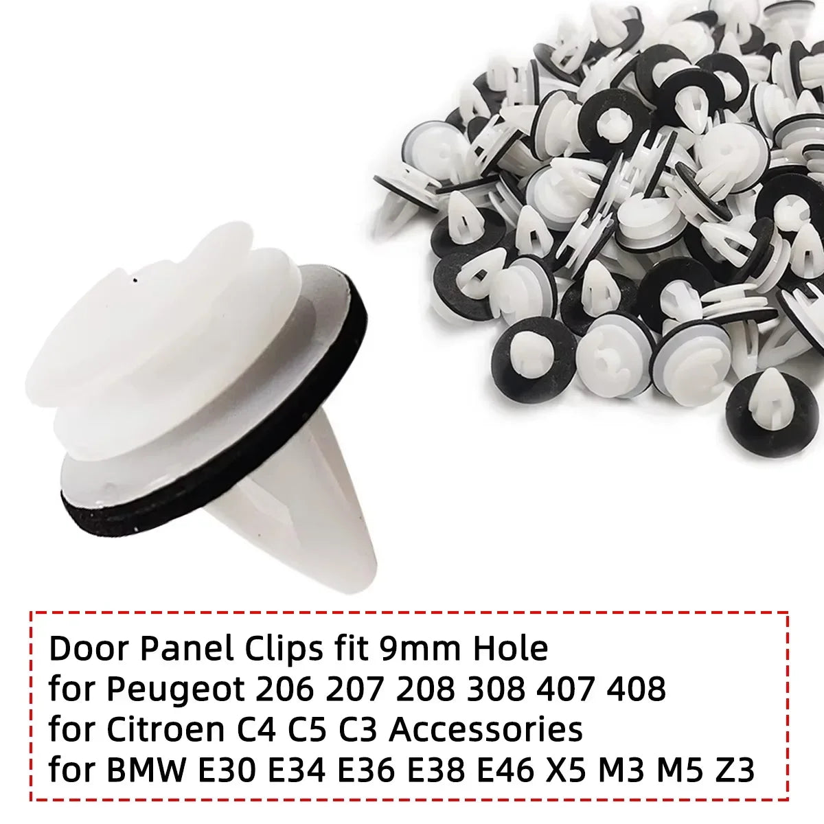 Türverkleidung Clips Set 20/50 Stück – SwissGlanzGarage Ansicht 3