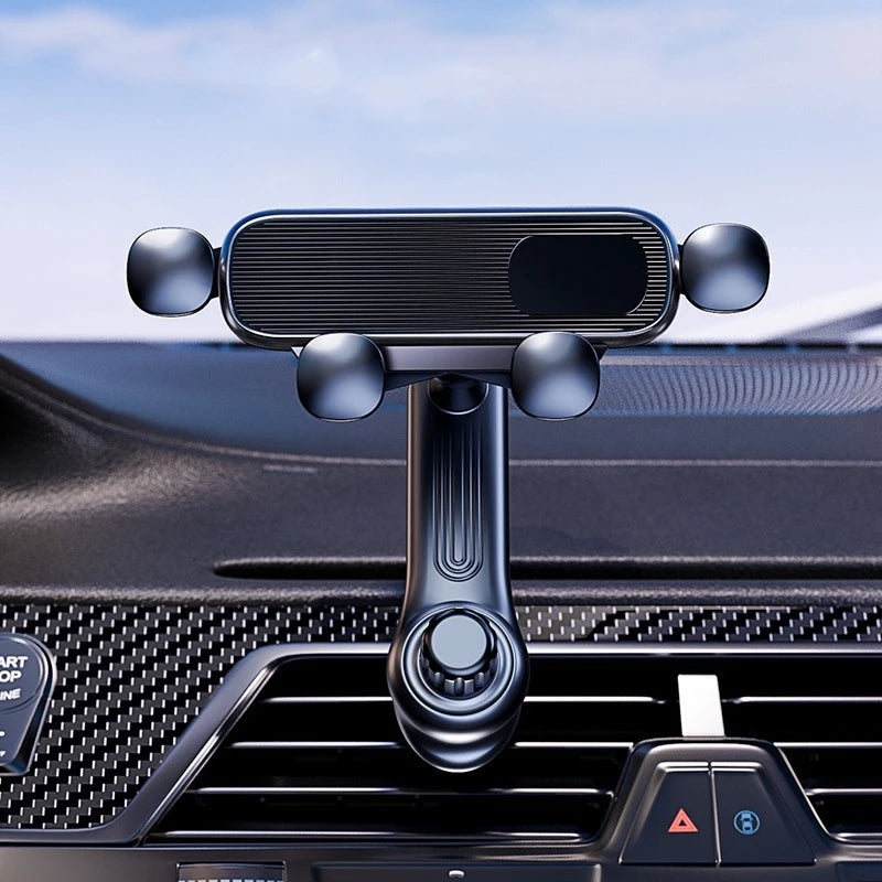 Gravity-Auto-Handyhalterung für 4,7-7 Zoll große Mobiltelefone, Auto-Lüftungshalterung, universelle, stoßfeste GPS-Cl...