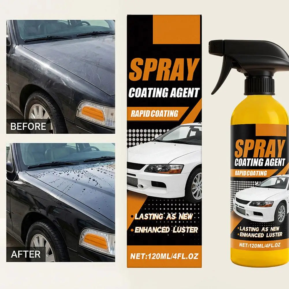 Auto-Keramikbeschichtungswachs Karosserie-Polierspray Hydrophobes Mittel Glanzschutz Auto-Zubehör