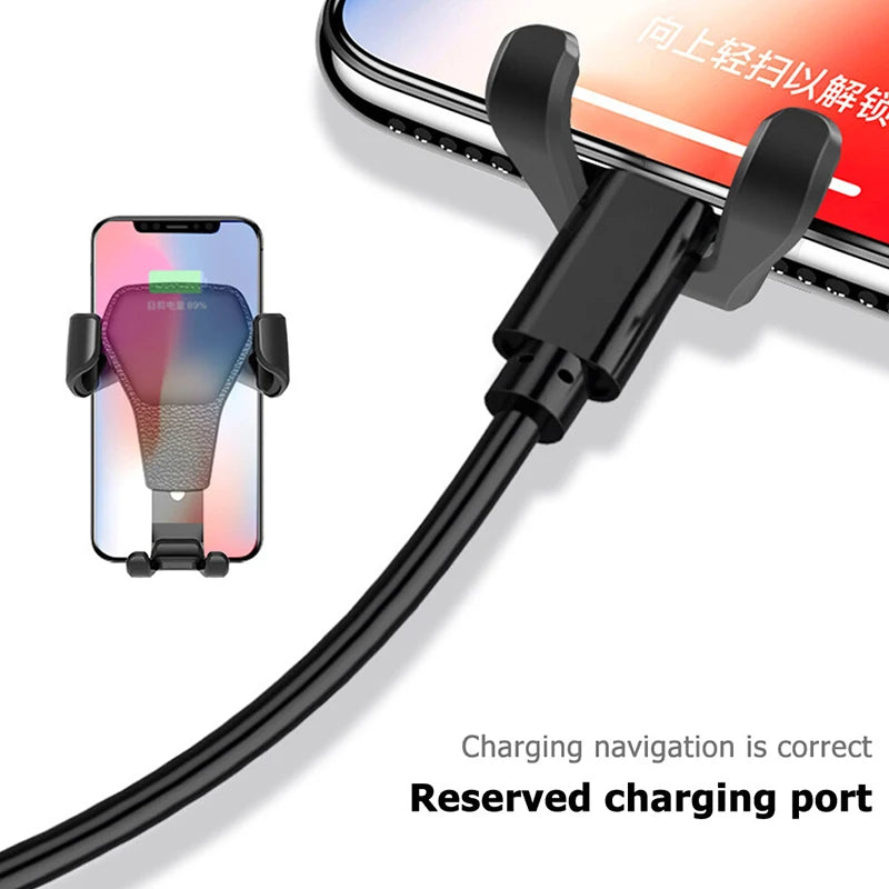 Schwerkraft Auto Telefon Halter Air Vent Clip Halterung Mobile Handy Ständer GPS Smartphone Unterstützung Auto Air Ou...
