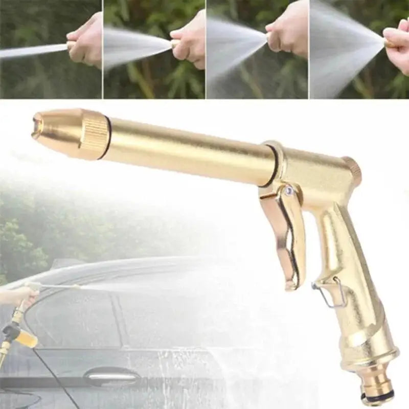 Hochdruck-Autowasch-Wasserpistole, Wasserspray, verstellbare Düse, Autowasch-Gar