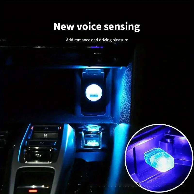 Auto Led Licht Auto Innen Atmosphäre USB Neon Umgebungs Licht RGB