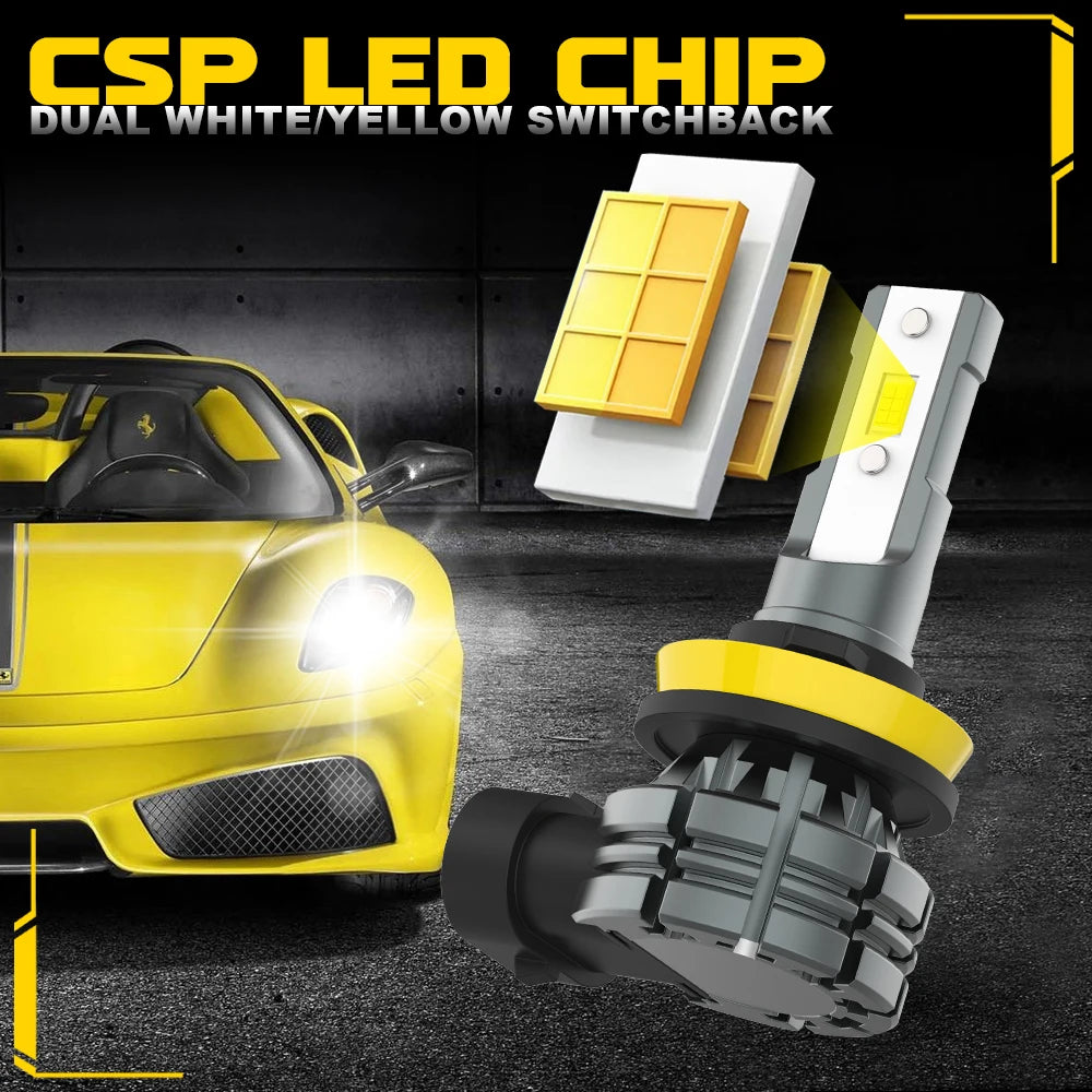 BMTxms 60W 12000LM Canbus H8 H11 9005 9006 LED Scheinwerfer – SwissGlanzGarage Ansicht 2