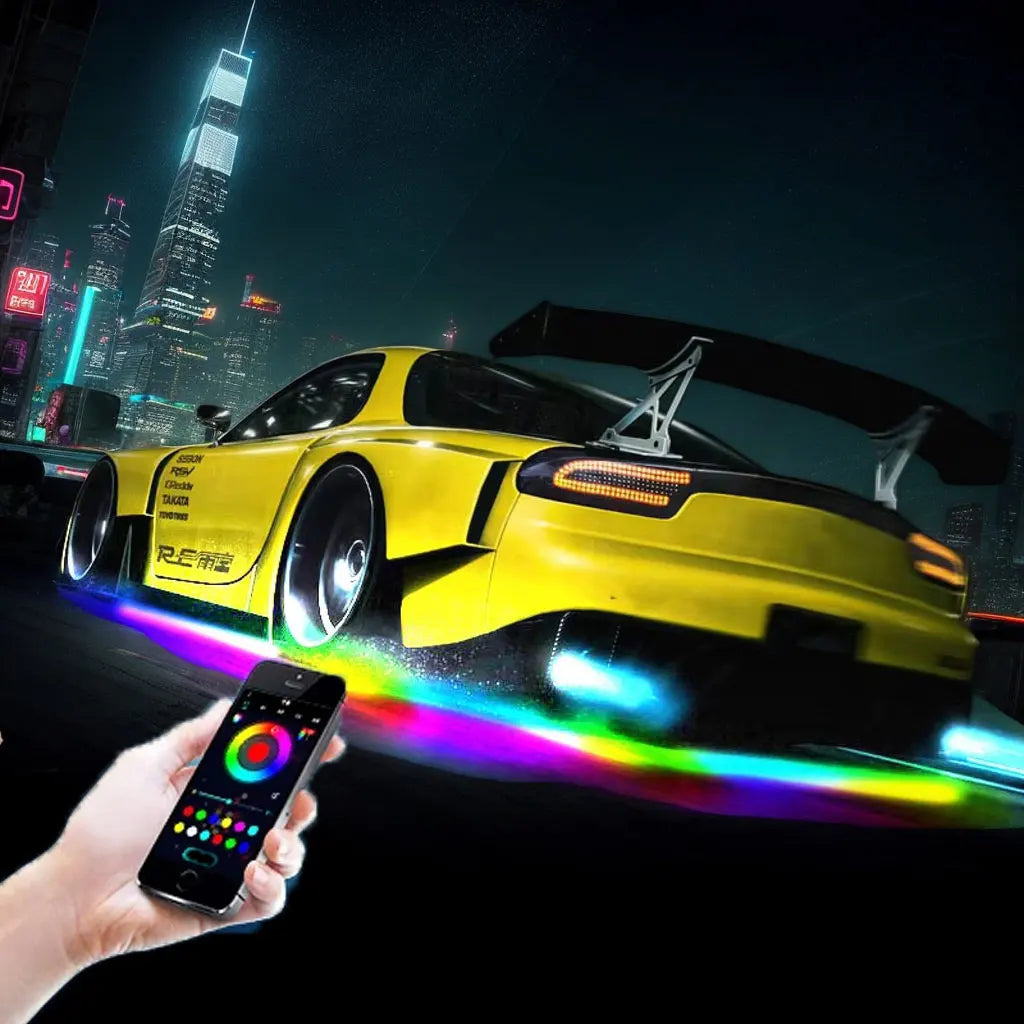 Led Auto Underglow Licht Streifen Fernbedienung APP…