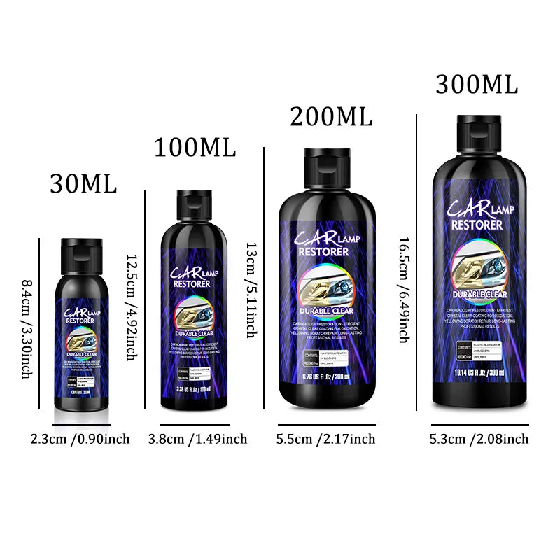 Auto-Wasserabweisender Spray, Anti-Regen-Beschichtung für Autos, hydrophobe Anti-Regen-Flüssigkeit für Windschutzsche...