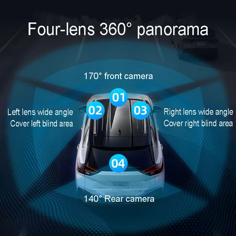 4K 4CH Dashcam mit APP und Nachtsicht – SwissGlanzGarage Ansicht 6