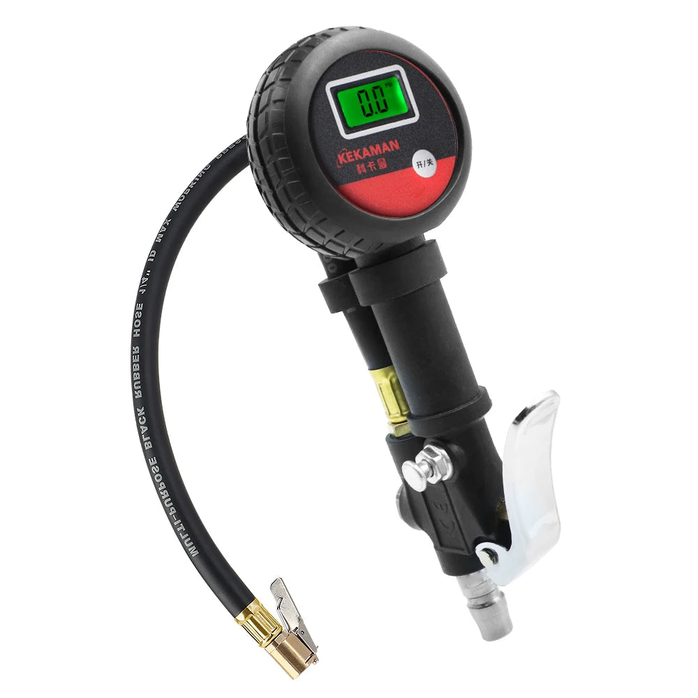 Digitaler Reifenfüller Druckmesser 0-200 PSI – SwissGlanzGarage Ansicht 3