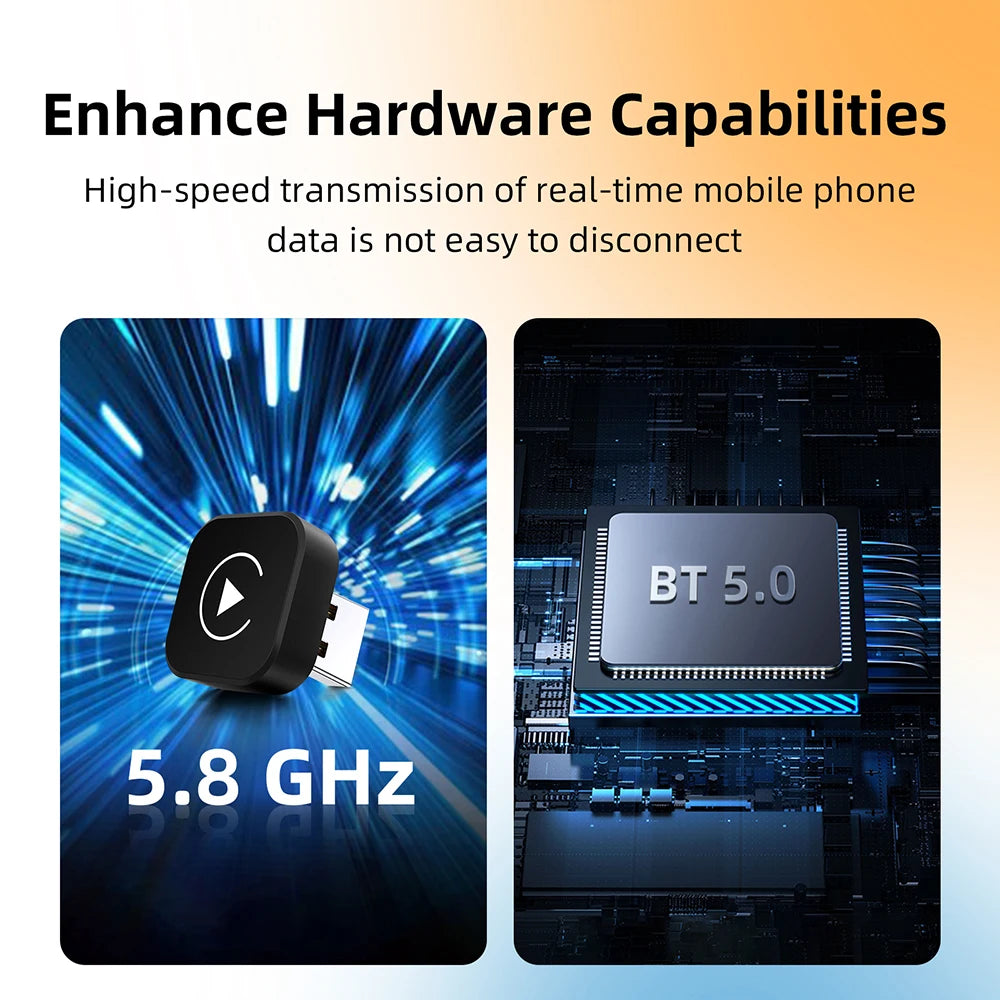 Kabellos CarPlay Dongle 2in1 Adapter – SwissGlanzGarage Ansicht 5