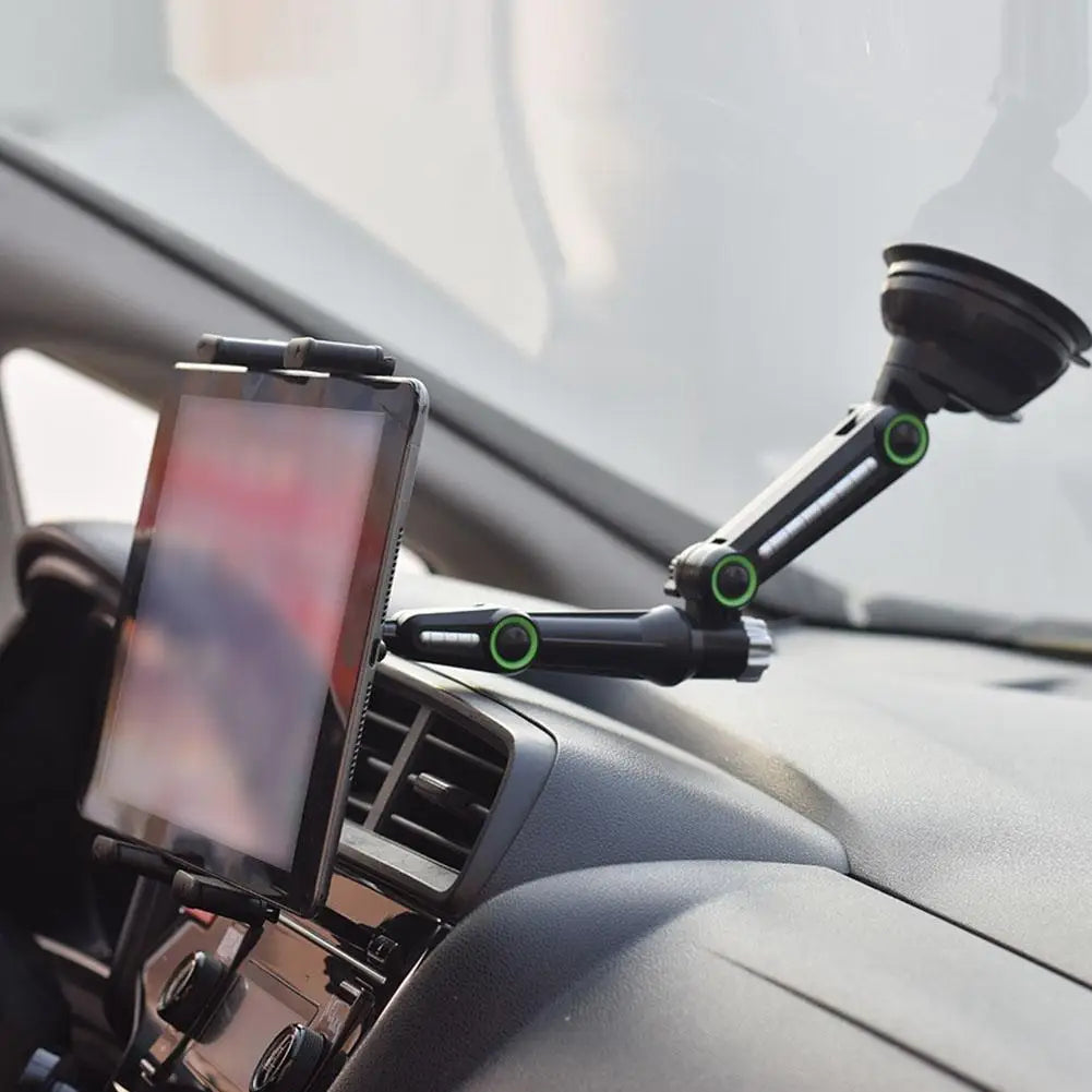 5-in-1-Autotelefonhalter, Handyhalterung für das Armaturenbrett der Windschutzscheibe, starker Saugnapf, 360 ° Einste...