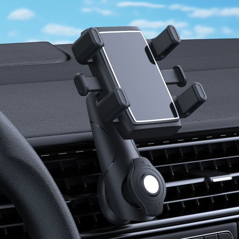 Schwerkraft-Handyhalterung für Auto-Lüftungsschlitz, 360-Grad-Drehung, Mobiltelefon-Halterung für Lüftungsschlitze