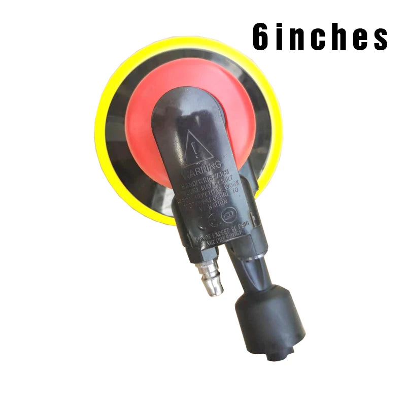 Pneumatischer Exzenter schleifer Luft schleifer 6 "Vakuum Exzenter Polier-/Schleif maschine Schleif wachs werkzeuge f...