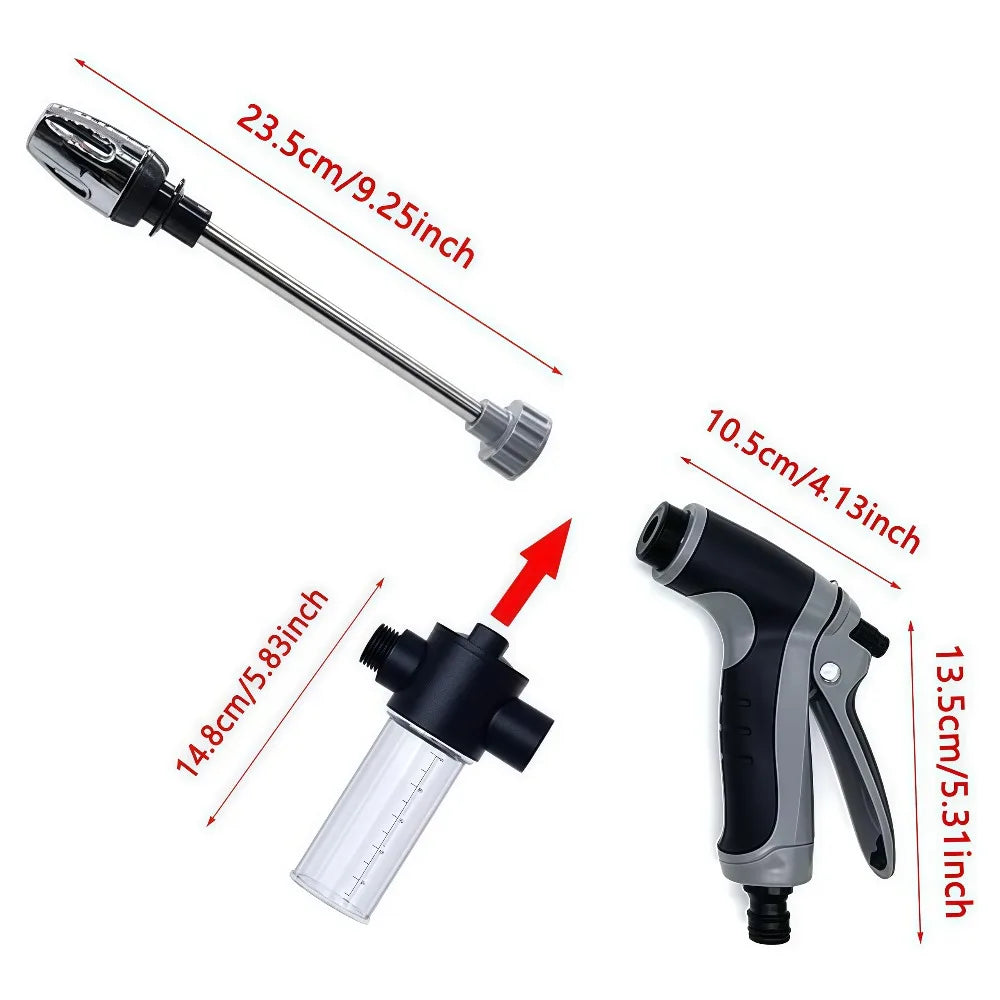 Hochdruck Wasserpistole aus Metall – SwissGlanzGarage Ansicht 3