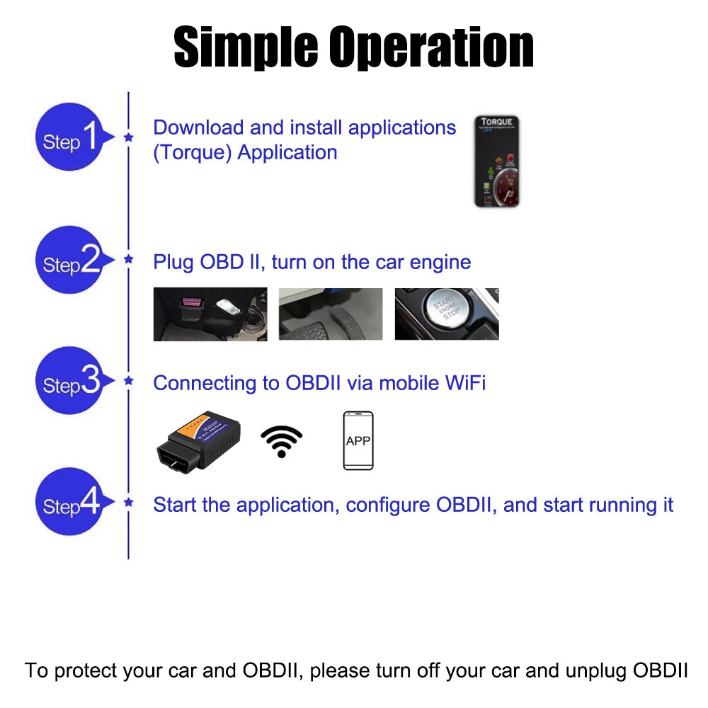 ELM327 WIFI OBD2 Scanner – SwissGlanzGarage Ansicht 5