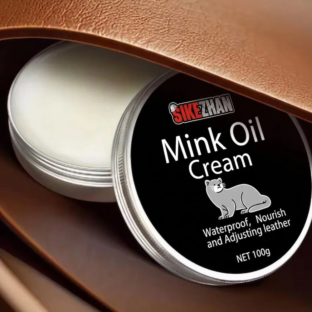 Mink Oil Lederpflegecreme 100g – SwissGlanzGarage Ansicht 4