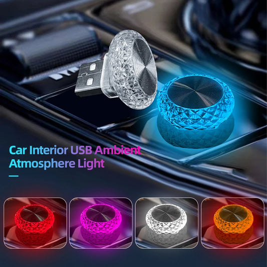 Auto Innenraum USB Umgebungs atmosphäre Licht LED dekorative Signal