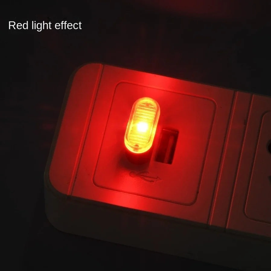 USB Auto Mini LED Atmosphäre Lichter Auto Innen Neon Dekorative Lampe