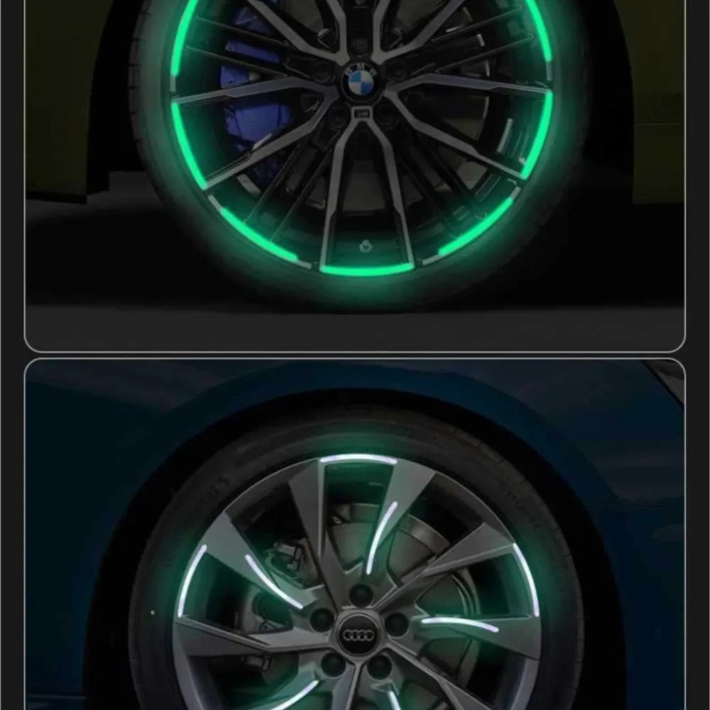 10 Reflektierende Aufkleber Set – SwissGlanzGarage Ansicht 5