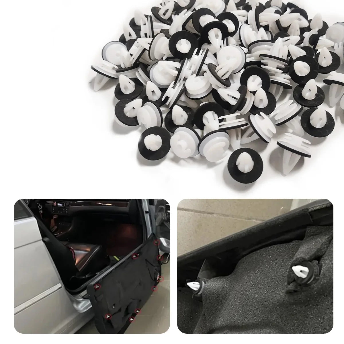 Türverkleidung Clips Set 20/50 Stück – SwissGlanzGarage Ansicht 5