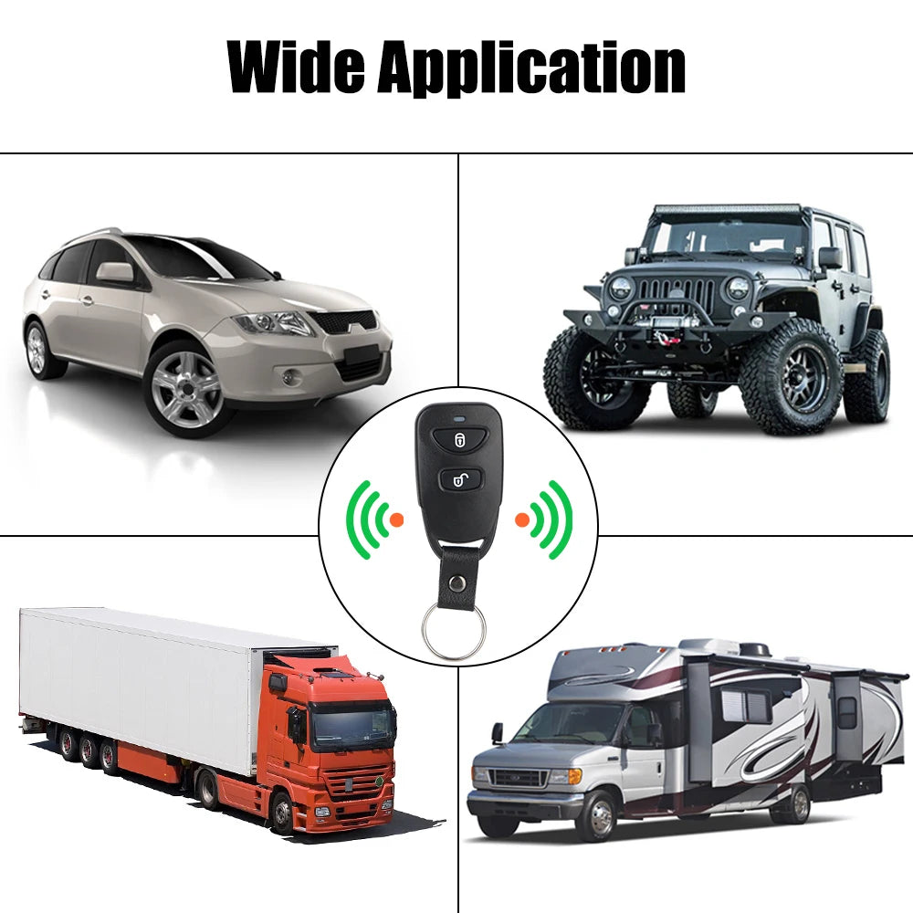 Universal Auto Funk-Zentralverriegelung Set 12V – SwissGlanzGarage Ansicht 2