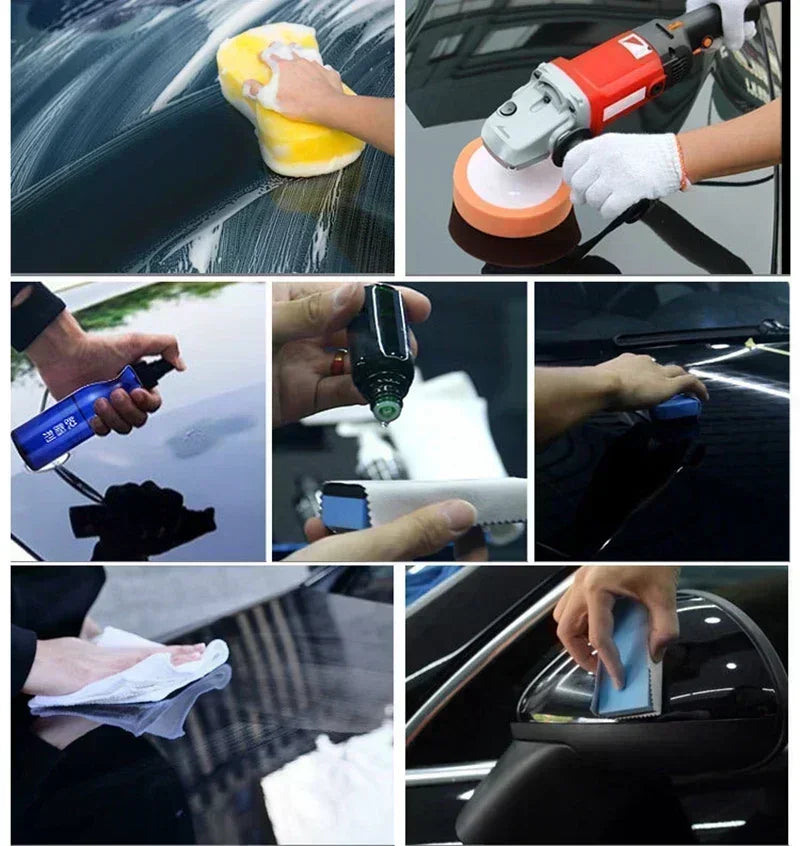 30 ml 50 ml Nano-Keramikbeschichtung Graphene 9H Pro Hydrophober Lackschutz Auto Hohe Temperaturbeständigkeit Kratzfe...