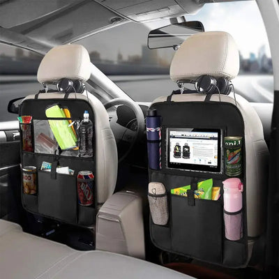 Auto Rücksitz Organizer mit Touchscreen Tablet Halter Auto Aufbewahrung taschen decken Autos itz Rücken Protektoren A...