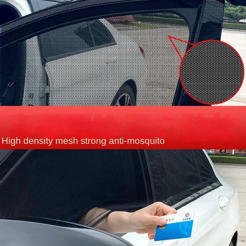 Auto-Sonnenschutz Heckscheibe Mückenstopp – SwissGlanzGarage Ansicht 5