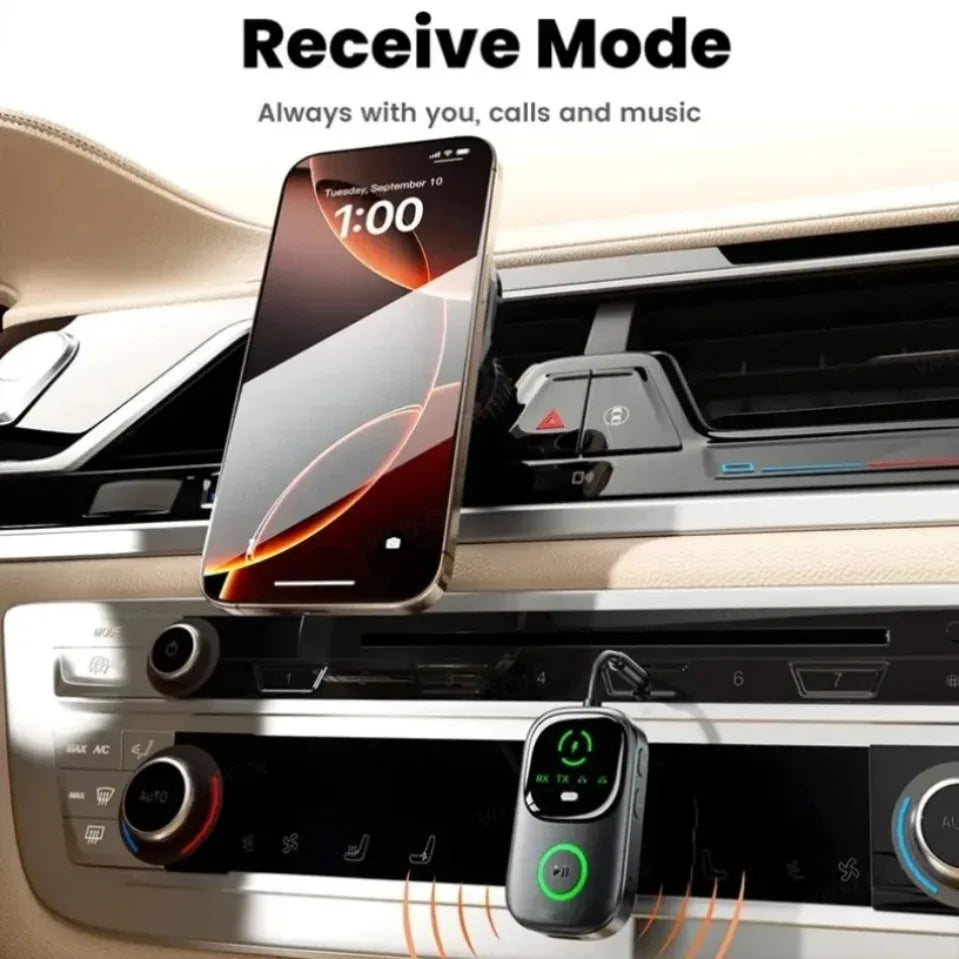 2 in 1 Bluetooth 5.4 Audio Receiver Transmitter – SwissGlanzGarage Ansicht 2