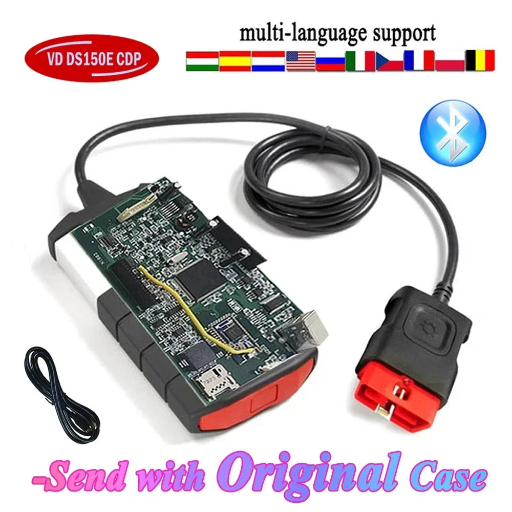 OBD2-Diagnosegerät TCS CDP Bluetooth – SwissGlanzGarage Ansicht 4