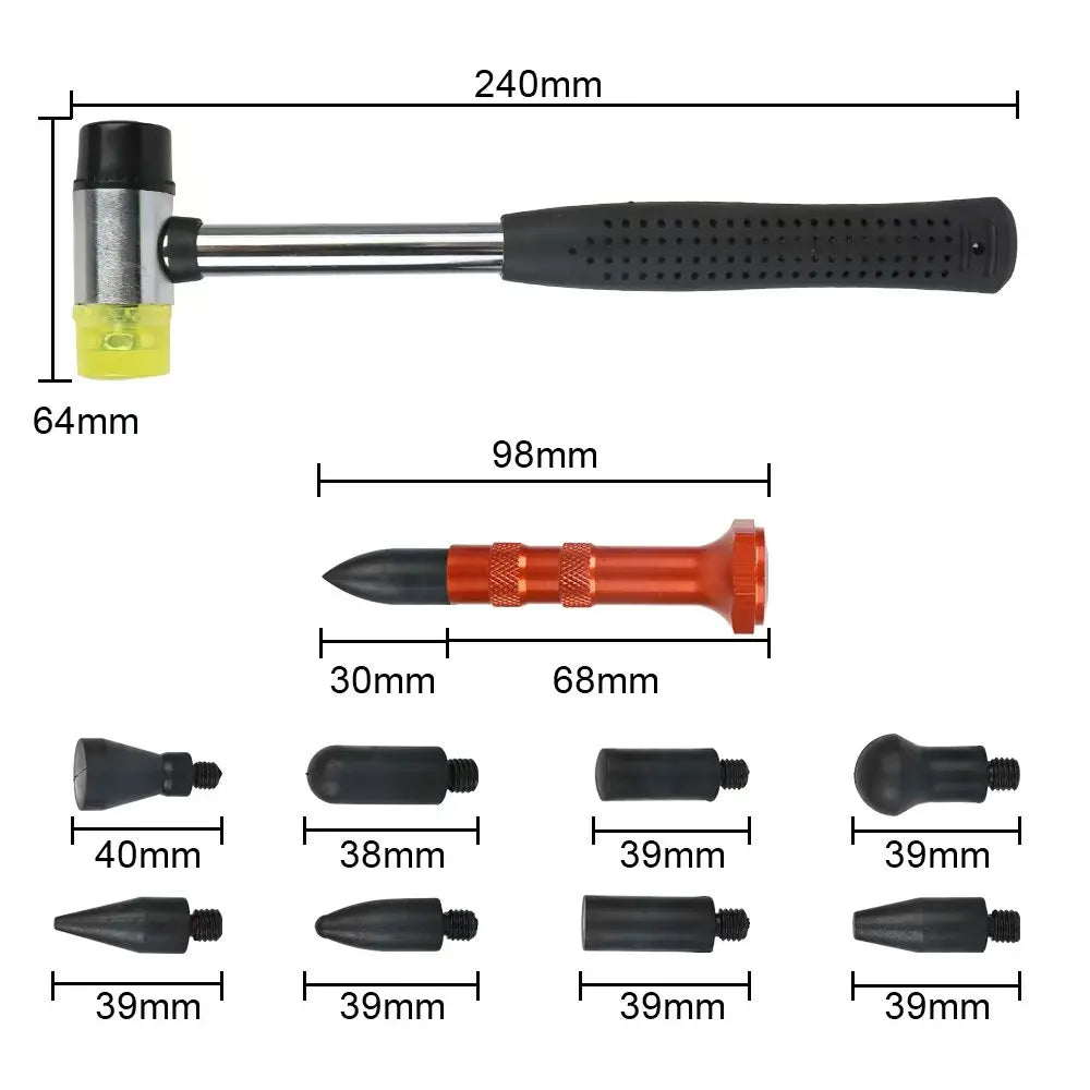 Lack-Korrektur Abzieher – aus Metall – SwissGlanzGarage Ansicht 6
