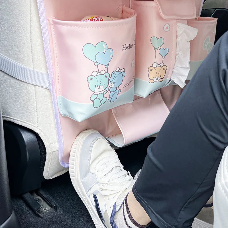 Sanrio Auto-Rücksitz-Organizer mit Touchscreen-Tablet-Halterung