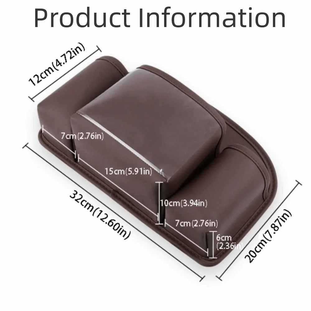 Leder-Autositz-Organizer Multifunktionales Design