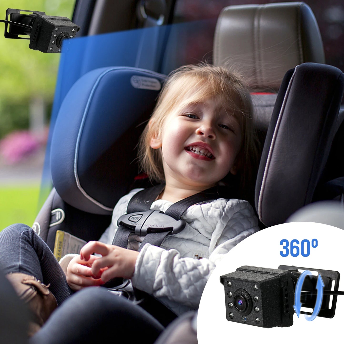4K Dual Dashcam mit 1080P Rückkamera Option – für den – SwissGlanzGarage Ansicht 3
