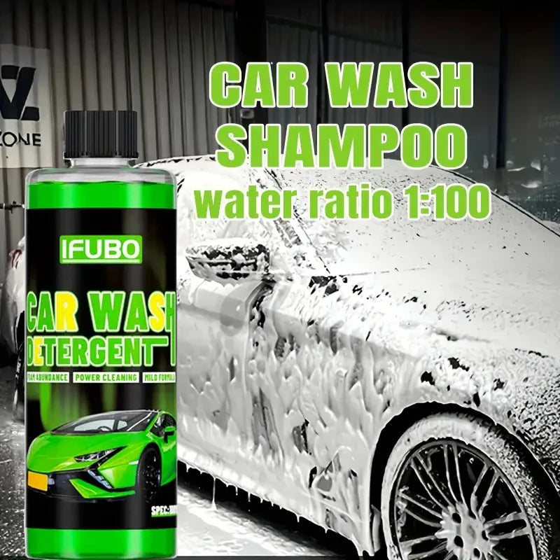 100 ml hochschäumendes Autowasch-Shampoo, flüssig, Tiefenreinigung, Wasser, Wach