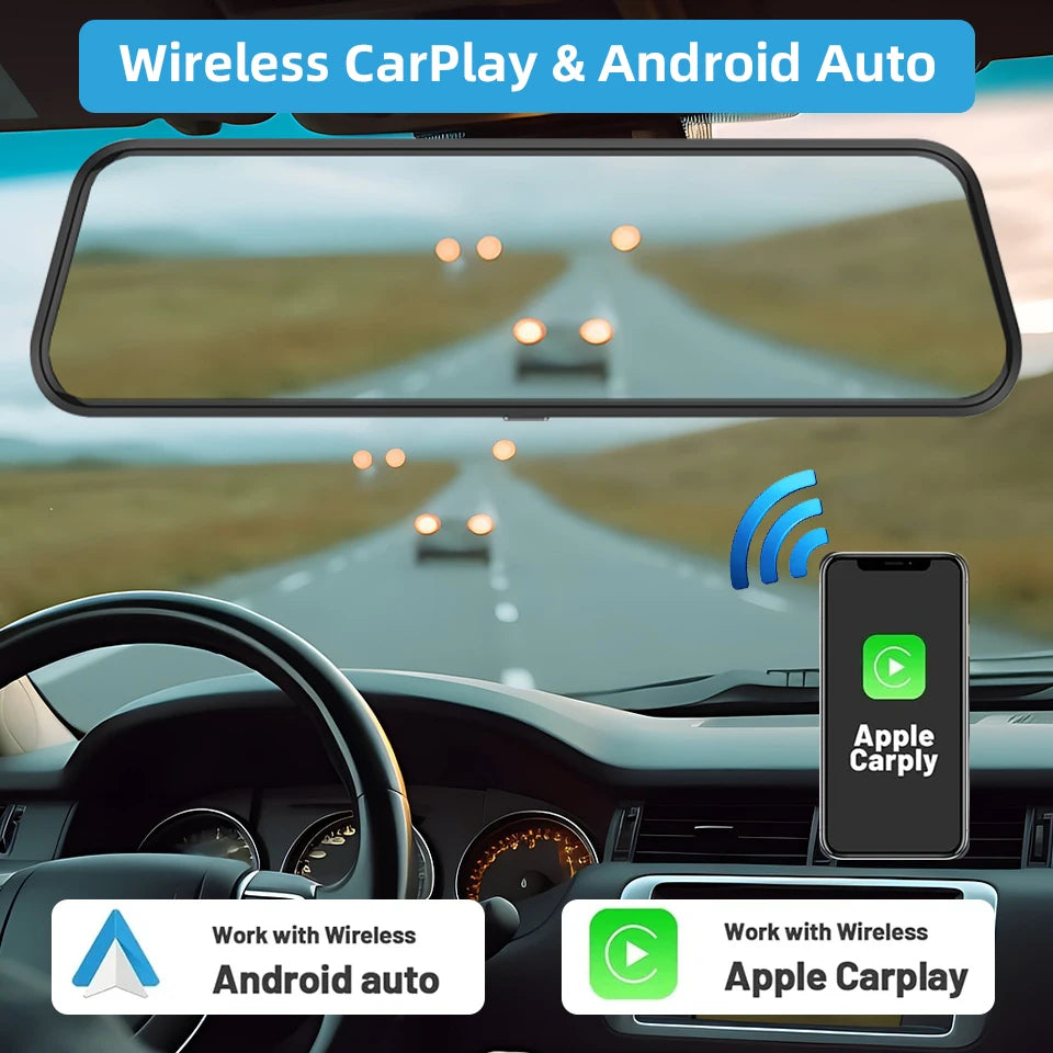4K HD Auto DVR Touchscreen mit Carplay & Android Auto – SwissGlanzGarage Ansicht 5