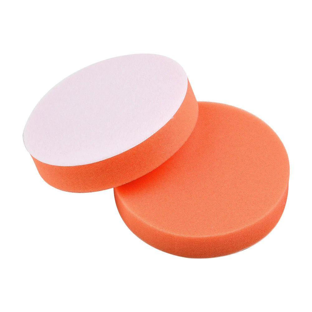 4 stücke 125mm 5 "Auto Polieren Polieren Pad Flache Schwamm Polierer Puffer Pads