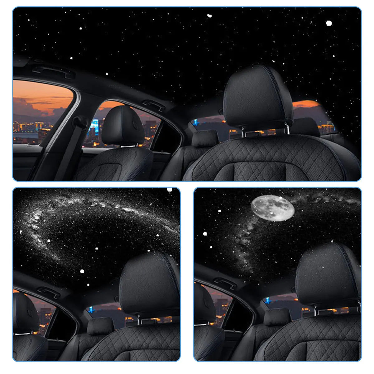 Auto-Innenraumbeleuchtung Dach-Sternenlicht USB LED