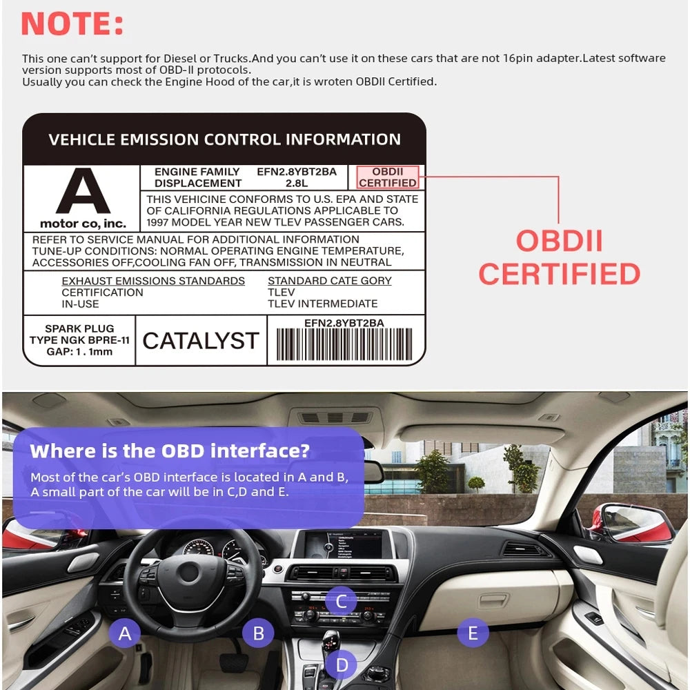 KONNWEI ELM327 V1.5 OBD2 Auto Scanner – SwissGlanzGarage Ansicht 5