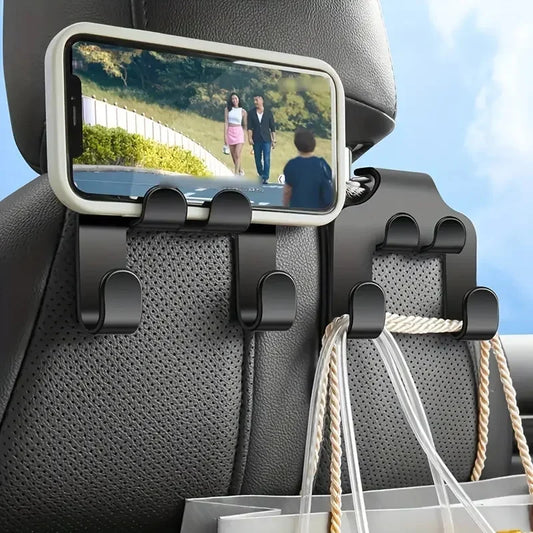 Auto Rücksitz Handyhalterung 360° drehbar mit Haken