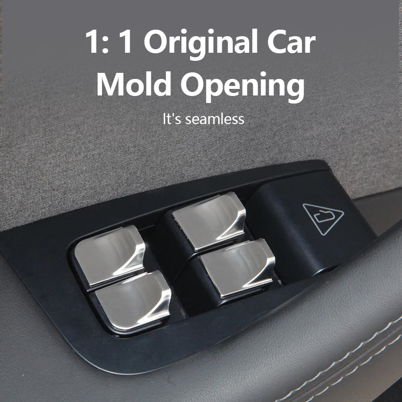 Auto-Türöffner-Knopf Aufkleber für Tesla – SwissGlanzGarage Ansicht 5