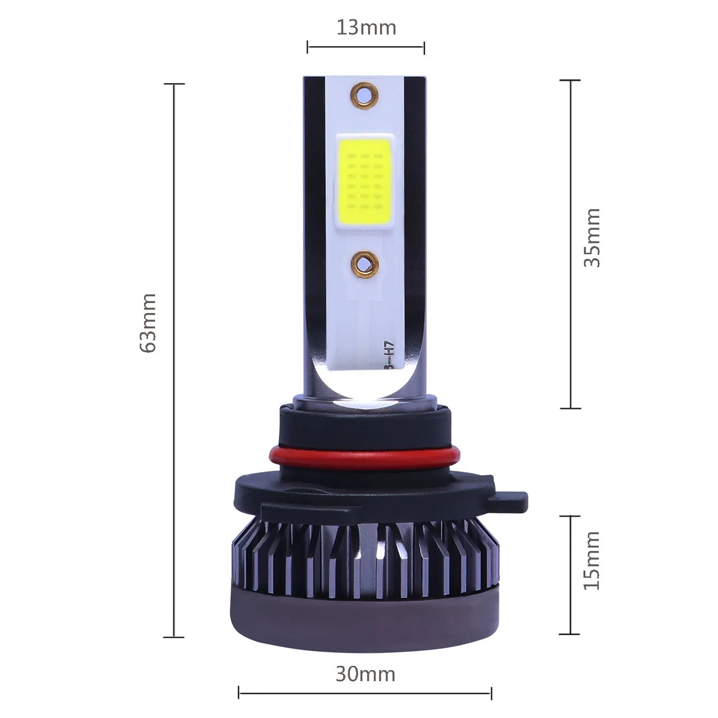 LED H4/H7 Autoscheinwerfer Birne H1/H8/H11 – SwissGlanzGarage Ansicht 2
