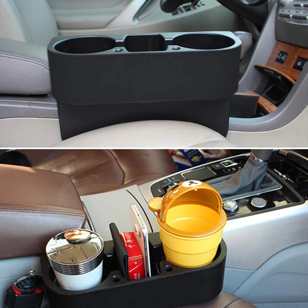 Auto Sitzspalt-Organizer für Getränke und Zubehör – SwissGlanzGarage Ansicht 3