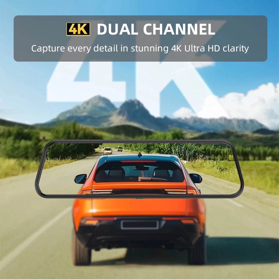 4K HD Auto DVR Touchscreen mit Carplay & Android Auto – SwissGlanzGarage Ansicht 4