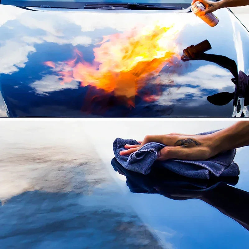 Nano hydrophobes Keramikbeschichtungsspray für Autolack – Antifouling, Spiegelschein, Kristallwachs – Autodetaillieru...